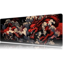 Urzuva Ashen Fang 70X30 3mm Kalınlık  Premium Gaming Oyuncu Mousepad, Anti Slip Xxl Mouse Pad