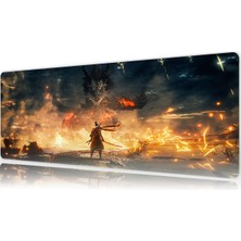 Urzuva The Last Stand 70X30 3mm Kalınlık Premium Gaming Oyuncu Mousepad, Anti Slip Xxl Mouse Pad