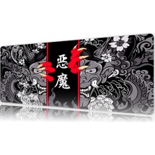 Urzuva Hands Of The Oni Gray 70X30 3mm Kalınlık Premium Gaming Oyuncu Mousepad, Anti Slip Xxl Mouse Pad