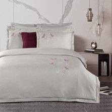 Sarev Papilio Çift Kişilik %100 Pamuk Saten "300 Tc" Nevresim Takımı