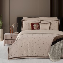 Sarev Kutay Çift Kişilik %100 Pamuk Saten "300 Tc" Nevresim Takımı