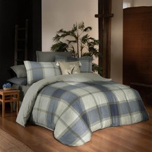 Sarev Gretna Flanel Prime Collection Çift Kişilik Nevresim Takımı Haki