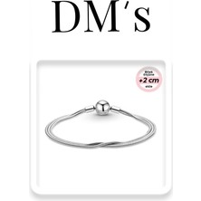 DMs Silver Çoklu Zincir Gümüş Bileklik