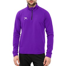 Raru Erkek Yarım Fermuarlı Eşofman Altus Mor