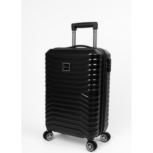 Louisiana Polo Kabin Boy %100 Polikarbon Valiz Parlak Siyah 1819