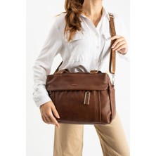 Teal Collection Büyük Boy Kadın Omuz ve Çapraz Çanta – Yumuşak Deri Dokulu, 3 Ana Bölmeli, Çok Cepli ve Günlük Kullanıma Uygun