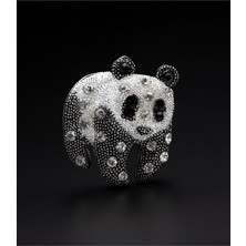 Punky Store Black & Shine Panda Broş