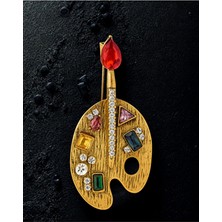 Punky Store Sanatçı Ruhu Palet Broş