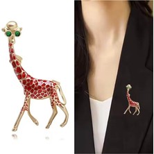 Punky Store Mr. Giraffe Zürafa Broş