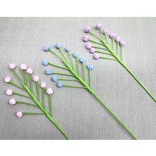 Tbl Dekor El Örgüsü Dekoratif Tomurcuk Çiçeği