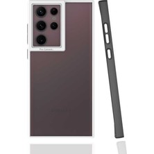 Galaxy S22 Ultra Kılıf Mbvo Mima Kapak-Siyah