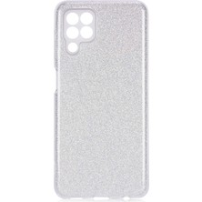 Galaxy M32 Kılıf Mbvo Shining Silikon-Gri