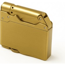 Tesbihname Kişiye Özel Yazılı Altın Renk Hediye Kutulu Ibola Model Manyetolu Çakmak