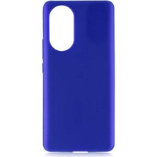 Huawei Nova 9 Kılıf Mbvo Premier Silikon Kapak-Saks Mavi