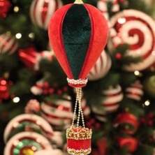 Ritzz Balon Figürlü Yılbaşı Ağaç Süsü Kadife 34CM