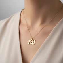 TabiTela 8 ayar altın kolye ucu F&H GM11401 0.5 gr