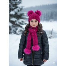 Diamondstar Kız Çocuk Su Ve Rüzgar Geçirmez Bere Atkılı Mont 6/10 Yaş