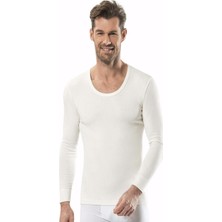 Jiber Erkek Ekru Tek Üst Soft Termal Kışlık Içlik