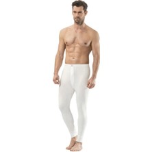 Jiber Erkek Ekru Tek Alt Soft Termal Kışlık Içlik