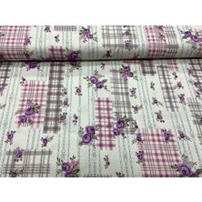 Mekik Manifatura Desenli Duck Keten Kumaş