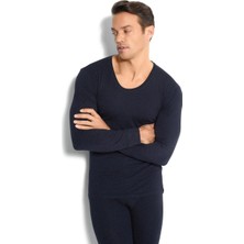 Jiber Erkek Siyah 2 Adet Üst Soft Termal Kışlık Içlik