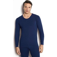 Jiber Erkek Lacivert 2 Adet Üst Soft Termal Kışlık Içlik