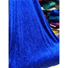 Mekik Manifatura Kendinden Desenli Kadife Kumaş