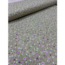 Mekik Manifatura %100 Pamuk Poplin Kumaş – 170 cm En – Çiçek Desenli