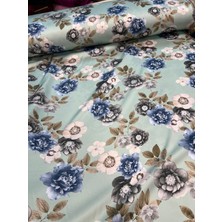 Mekik Manifatura Desenli Kobe Saten Kumaş