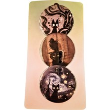 Punky Store Şahane Kediler Rozet Seti