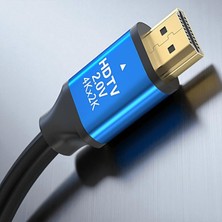 Hq Speed 4K Ultra 5 Metre Hd HDMI Kablo - HDMI 2.0 Versiyonu, Yüksek Kaliteli Görüntü ve Ses Aktarımı