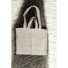 Tokuşka Kanvas Çift Askılı Günlük Omuz Çantası