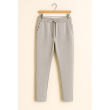 Lugon Erkek Düz Paçs Rahat Kesim Premium Penye Kumaş Eşofman Altı