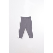 Çizgili Pamuklu Tayt