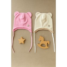 Greenmoon Dış Kısmı Polar Iç Kısmı %100 Pamuk Bebek Bere