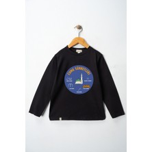 Dekim Moda Erkek Çocuk Uzun Kollu Bisiklet Yaka "cuma Sünnetleri" Baskılı Tişört Mevsimlik Pamuklu