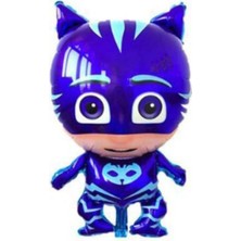 Zayna's Pijamaskeliler Mavi Kedi Çocuk Folyo Balon 1 Adet