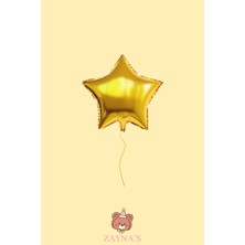 Zayna's Star Gold Yıldız Şeklinde Folyo Balon 53 cm