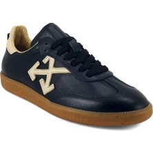 Beety 5353 Hakiki Deri Kadın Günlük Ayakkabı-Siyah