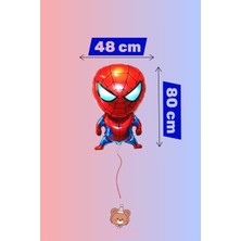 Zayna's Marvel Örümcek Adam Temalı Karakter Folyo Balon Bacaklı