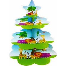 Zayna's Mini Party Store Safari Kek Standı