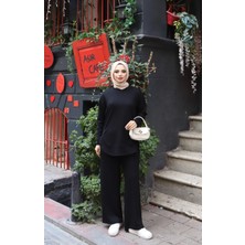 Nisum Moda Oval Kesim Modal Pantolonlu Takım