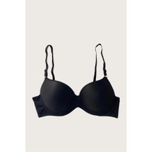 Aria's Closet Mikro Kumaş Push Up Dolgulu Balenli Günlük Tek Destekli Sütyen AX20238