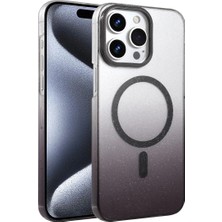 Eco Port Apple Iphone 15 Pro Max Glossy Magsafe Kapak - Siyah