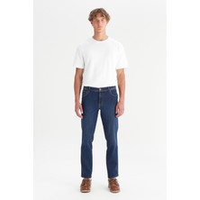 Wrangler Texas Pamuklu Slim Fit Dar Kesim Cepli Jean Kot Denim Pantolon