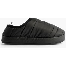 Calvin Klein Calvın Kleın Kadın Marka Logolu Kapitone Dikişli Günlük Kullanıma Uygun Siyah Terlik HW0HW02830 Beh