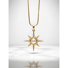 NKT Collection Yıldız Şeklinde Çelik Kolye