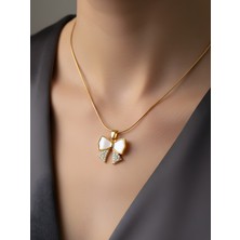 NKT Collection Fiyonk Çelik Kolye