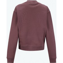 Hugo Kahverengi Kadın Bisiklet Yaka Normal Sweatshirt 50527463