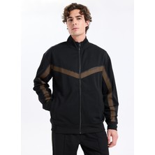 Hugo Dik Yaka Siyah Erkek Sweatshırt 50542833_DINGMOOR